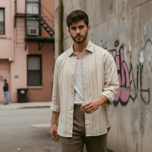 Coastal Breeze Linen Shirt