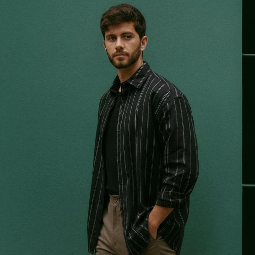 Coastal Breeze Linen Shirt