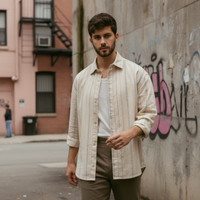 Coastal Breeze Linen Shirt