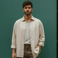 Coastal Breeze Linen Shirt